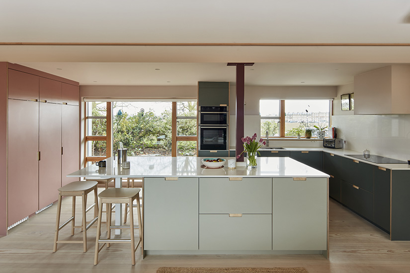 Plykea kitchen renovation featuring Formica Laminate