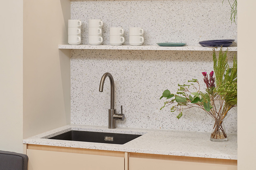 Mosaic Rooms Bookshop Kitchenette