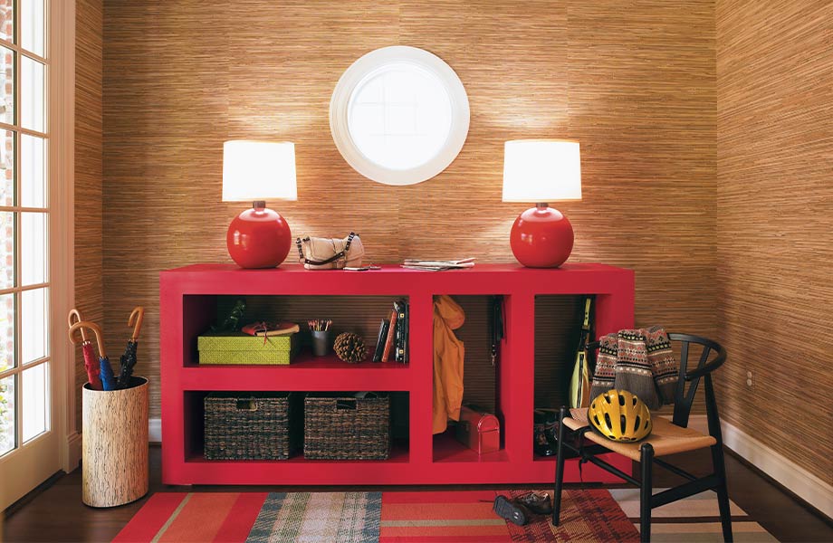 Librero rojo