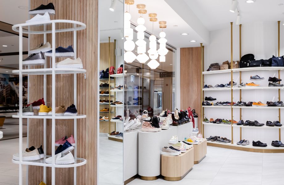 Boutique Leclerc Vitrine d'entrée